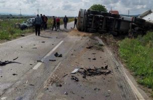 U sudaru kamiona i automobila kod Leskovca poginuo muškarac